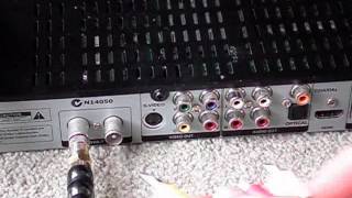 How to install a freeview box [upl. by Nnairam]