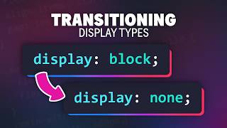 We can now transition to and from display none [upl. by Roberts]