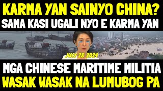 KARMA IYAK CHINA SAKIM KASI KAYO E KINAKARMA TULOY KAYO PINAKA MALAKAS NA BAGYONG TUMAMA SA CHINA [upl. by Holcman]