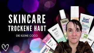 Skincare Routine für Trockene empfindliche Haut Rossmann Isana Skincare [upl. by Nortyad]