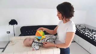 Baby handling pravilno podizanje i spustanje bebe [upl. by Googins]