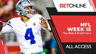 NFL Week 15 Top Games Expert Previews amp Betting Odds Analysis  BetOnline All Access [upl. by Esylle]