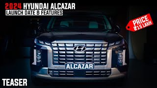 Here is 2024 Hyundai Alcazar Facelift Launch Ready 🔥 2024 Alcazar Price amp New Looks [upl. by Dacia]