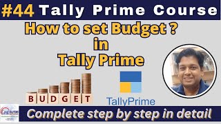 Tally Prime  How to Create budget in Tally  Budget amp Control Management in tally tallytutorial [upl. by Kori]