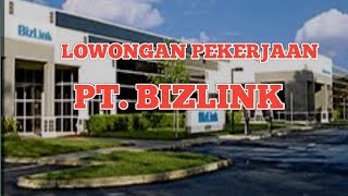 PT BIZLINK LOKER BATAM HARI INI IKLAN KOTA BATAM [upl. by Emmerich]