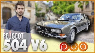 PEUGEOT 504 COUPE V6  Idéal pour OSS117 [upl. by Hoagland]