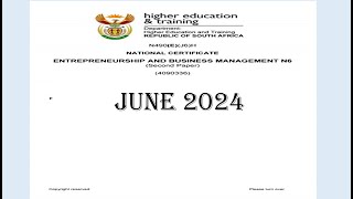 EBM N6 GOODWILL CALCULATION OF FINAL PRICE JUNE 2024 [upl. by Anuala]