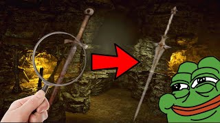 Demons Souls  Broken Sword Location  HOW to MAKE Blueblood Sword 🔎 [upl. by Slyke482]