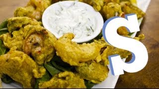 Indian Prawn Pakora Recipe  SORTED [upl. by Lancaster]