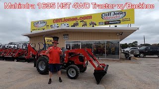 Mahindra 1635 HST 4WD Tractor With Backhoe [upl. by Colson225]