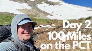 100 Mile on the PCT in Washington Day 2 [upl. by Garda]