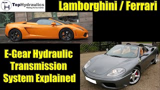 Lamborghini  Ferrari EGear System Overview [upl. by Otreblada]