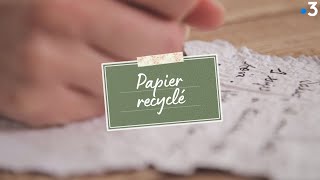 Atelier Zéro Déchet  Comment faire du papier recyclé [upl. by Cuthbertson]