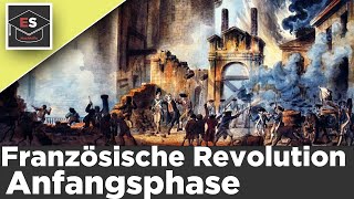 Französische Revolution Anfangsphase  Sturm auf die Bastille  einfach erklärt EinfachSchule [upl. by Okorih670]