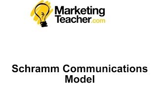 The Communications CycleModel Schramm [upl. by Woodson]