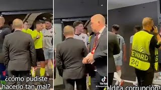 Footage Of Declan Rice Telling Referee Hes Probably Been Fking Paid In Explosive Tunnel Rant 🤬​ [upl. by Krys802]