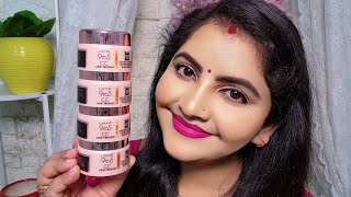 Lakme 9to5 CC LIGHT MOUSSE ALL 4 SHADES SWATCHES AND DEMO  RARA  CC MOUSSE FOR EVERYDAY MAKEUP [upl. by Suoivatnom331]