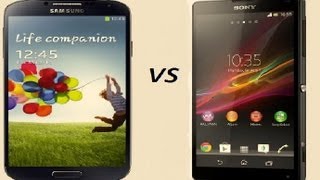 Samsung Galaxy S4 vs Sony Xperia ZQ benchmark  Antutu  Quadrant [upl. by Wayolle]