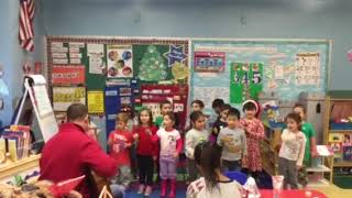 Holiday performance at PS60 preK Class 002 [upl. by Atlee759]