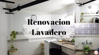 Increible Renovación del Lavadero en dos semanas sin obras TiffanyDesign [upl. by Sergius]