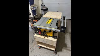 Dewalt 7485 Table Saw Stand [upl. by March]