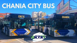 KTEL Chania City Bus Ride Towards Platanias [upl. by Rickey219]