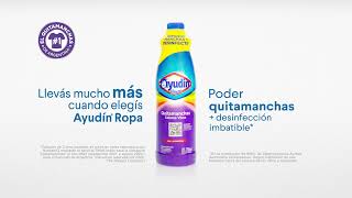 Llevás mucho más con Ayudín® Ropa [upl. by Atires]