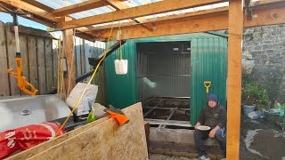 Clearing Shed and Dismantling DIY Today in Kilkenny Ireland 🇮🇪 [upl. by Sirapal]