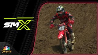 Haiden Deegan Levi Kitchen trade 250 Motos blows in Pro Motocross at Unadilla  Motorsports on NBC [upl. by Heim]