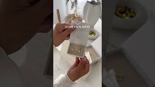 Cozy ASMR jewellery packaging with me 🤎asmr jwellery package cute trending packaging [upl. by Faria78]