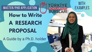 Step 4 Turkiye ScholarshipsHow to Write a Research ProposalMasterPhD ApplicationGraduate School [upl. by Welcher928]