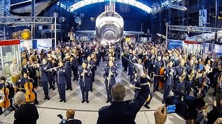 The USAF Band  2014 Holiday Flash Mob [upl. by Ahsaercal671]