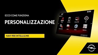 Navi 900 IntelliLink  Personalizzazione  Ecco come funziona [upl. by Godding]