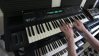 Synth Stuff Ep 37  Ensoniq VFXSD [upl. by Annuahs]