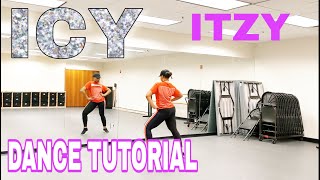 ITZY ICY  DANCE TUTORIAL PT 1 [upl. by Gnoh42]