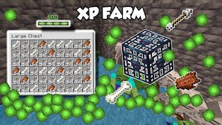 Minecraft Easy Zombie amp Skeleton Mob Spawner XP Farm  Tutorial 121 [upl. by Brianne374]