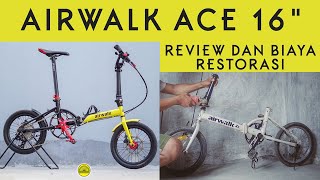 REVIEW SEPEDA LIPAT AIRWALK ACE 16 [upl. by Lletnwahs]