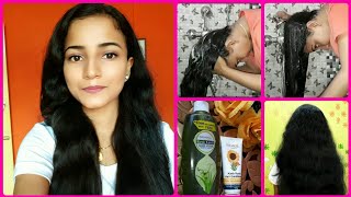 Patanjali kesh kanti ALOE VERA hair cleanser Honest Review How to apply shampoo and conditioner [upl. by Foskett310]