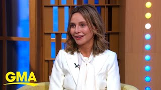 Calista Flockhart talks new show Feud Capote vs The Swans [upl. by Eadrahs]