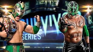 WWE 2K16 PC  Kalisto vs Rey Mysterio [upl. by Trumaine563]