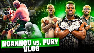 Israel amp Kamaru Travel to Saudi Arabia to Watch Francis Ngannou Shock The World [upl. by Gnahk]