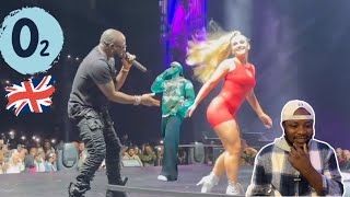 DAVIDO Entrance At O2Arena Soldout With Kizz Daniel amp Chioma [upl. by Yelah]