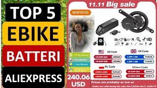 Top 5 Best Ebike Batteri in 2024 on Aliexpress [upl. by Nahsyar]