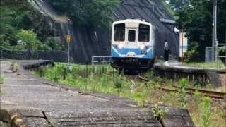 島式ホームの残る駅 五郎駅（予讃線） キハ１８５・キハ３２ [upl. by Capriola]