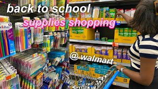 back to school supplies shopping 2024  Walmart [upl. by Eugirne268]