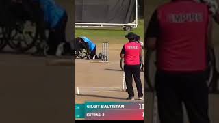 Interloop Quaid E Azam T20 Cup Gilgit baltistan captain wicket taken [upl. by Ramas717]