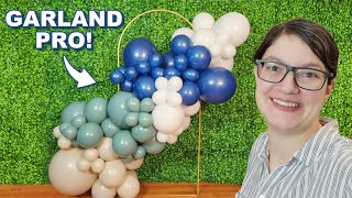 Step by Step Balloon Garland Tutorial [upl. by Hertz447]