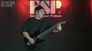 ESP Guitars LTD SCT607 Modified Demonstration feat GEN [upl. by Hayilaa537]