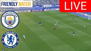 🔴Manchester City vs Chelsea LIVE  International Friendly 2024 Match Today eFootball PES 21 Game [upl. by Ainekahs]