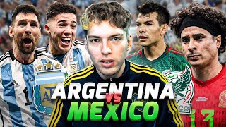 REACCION AL ARGENTINA 2 MEXICO 0  MUNDIAL QATAR 2022 FASE DE GRUPOS [upl. by Shoshana]